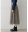 【洗える/オンオフ使える】リバーシブル マットサテン＆チュールスカート