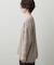【洗える】モヘアブレンドニット ボタンレスカーディガン