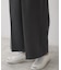 【あたたかい/洗える】ツイードライクツイル ワイドパンツ