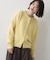 【洗える/ふんわりやわらかい/8色展開】フォックスウールブレンド ニットカーディガン