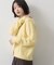【洗える/ふんわりやわらかい/8色展開】フォックスウールブレンド ニットカーディガン