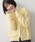 【洗える/ふんわりやわらかい/8色展開】フォックスウールブレンド ニットカーディガン