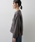 【店頭人気/洗える/秋羽織り】ノーカラースエードライクブルゾン