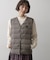 【別注アイテム】TAION×Dessin別注Vネックダウンベスト