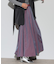 シャンブレータックマキシスカート