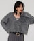 【WEB限定】Vネックシャギーニット
