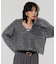 【WEB限定】Vネックシャギーニット