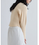 クルーネックコンパクトニット