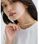 三連ショートネックレス