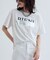 【再入荷／接触冷感】箔プリントロゴTシャツ