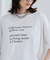 イレギュラーグラフィックTシャツ