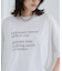 イレギュラーグラフィックTシャツ