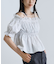 【一部店舗限定】オフショルシャーリングブラウス