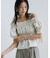 【一部店舗限定】オフショルシャーリングブラウス