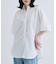 【一部店舗限定】ベアトップ付き半袖ワイドシャツ
