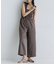 【一部店舗限定】ショルダーシャーリングサロペット
