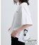 【Betty Boop(TM)】バックプリントワイドTシャツ