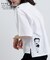 【Betty Boop(TM)】バックプリントワイドTシャツ
