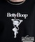 【Betty Boop(TM)】センタープリントワイドTシャツ