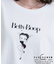 【Betty Boop(TM)】センタープリントワイドTシャツ