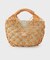 【beautiful people】abaca twist bag S