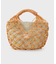 【beautiful people】abaca twist bag S