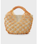 【beautiful people】abaca twist bag S