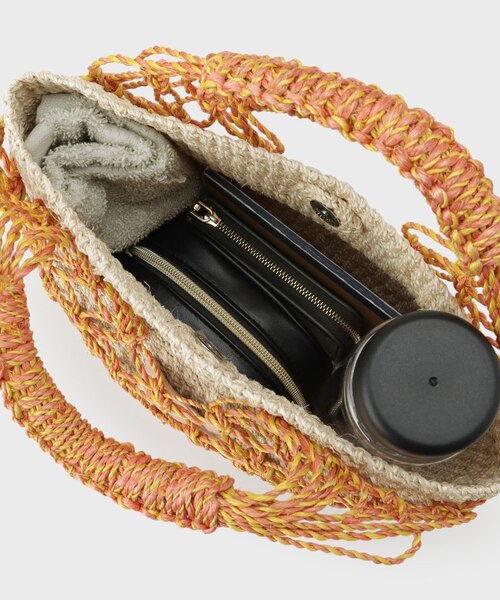 beautiful people】abaca twist bag S｜ギャレストの通販｜&mall