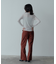 ベロアフレアパンツ