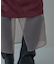 スエードライクレイヤースカート