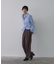 【Comfy SET UP】イージーストレートワイドパンツ【セットアップ対応／カセット服／オケージョン／通勤】