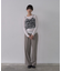 【Comfy SET UP】イージーストレートワイドパンツ【セットアップ対応／カセット服／オケージョン／通勤】