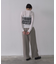 【Comfy SET UP】イージーストレートワイドパンツ【セットアップ対応／カセット服／オケージョン／通勤】