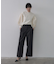 ファブリックフォルムスリーブニット