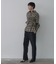 オンブレチェックシャツ