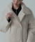 パディングロングコート