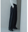 タックワイドパンツ