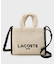 【LACOSTE】ヘリテージシーズナル フェイクファーミニトートバッグ