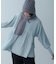 ペプラムハイネックニット