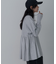ペプラムハイネックニット