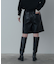 レザー調ハーフパンツ