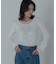 【一部店舗限定】クラッシュベロア2Wayカットソー