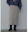 【セットアップ対応】シンセティックレザースカート