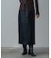 【セットアップ対応】シンセティックレザースカート