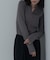 【一部店舗限定】ポロ衿リブニット