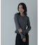 【一部店舗限定】フリルスポンディッシュニット