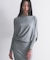 ドレープオフショルニットワンピース