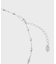 ラインロングネックレス