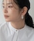【LAPUIS】Oyster pierced earrings
