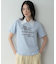 メッセージプリントクルーネックTシャツ